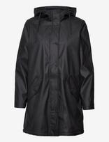 ONLY - Onlsally Padded Raincoat Otw Noos - Lietpaltis - Juoda