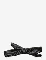 Corinne - Leather Hairband Wire - Plaukų juosta - Juoda