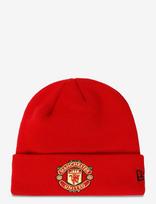 New Era - Manchester United Core Cuff Beanie - Sportinė kepurė - Raudona
