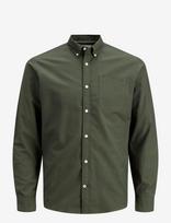 Jack & Jones - Joroxford Shirt Ls Noos - Laisvalaiko marškiniai - Žalia