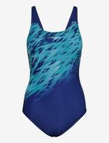 Speedo - Hyperboom Placement Muscleback - Maudymosi kostiumėlis - Tamsiai mėlyna