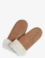 Markberg - Jasminmbg Sheepskin Mitten - Kumštinės pirštinės - Ruda