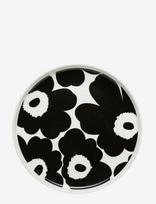 Marimekko Home - Unikko Plate 20 Cm - Maža lėkštė - Juoda