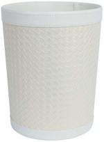 Šiukšliadėžė Home4you Wilma 88359, balta sp., 13.31 l, 27.5 cm x 22 cm