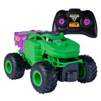 Rc automobilis Monster Jam Marvel Hulk 6076629, 1:24, žalia sp.