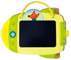 Piešimo lenta su LCD ekranu Avenir Magical Doodle Space, žalia sp.