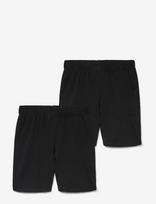 Vero Moda - Vmmaxi Biker Shorts Jrs  2-Pack Noos - Dviratininko šortai - Juoda