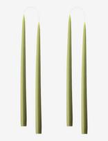 Kunstindustrien - Hand Dipped Candles, 4 Pack - Žvakė - Žalia