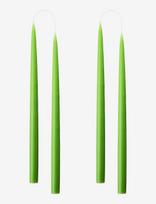 Kunstindustrien - Hand Dipped Candles, 4 Pack - Žvakė - Žalia