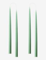 Kunstindustrien - Hand Dipped Candles, 4 Pack - Žvakė - Žalia