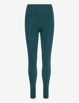 Hummel - Hmltif Seamless High Waist Tights - Besiūlės pėdkelnės - Žalia
