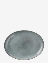 Broste Copenhagen - Plate Oval Nordic Sea - Vakarienės lėkštės - Mėlyna