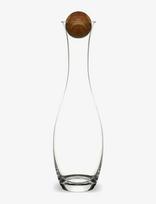 Sagaform - Nature Wine/Water Carafe With Oak Stopper - Vyno grafinai ir dekanteriai - Nude