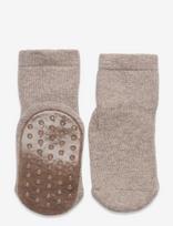 Mp Denmark - Cotton Socks - Anti-Slip - Neslystančios kojinės - Ruda