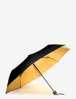 Suck UK - Black & Gold Umbrella - Skėtis - Juoda
