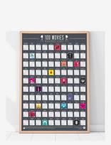 Gift Republic - Bucketlist 100 Movies - Iliustracijos - Juoda
