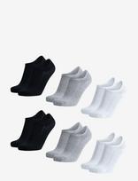 Danish Endurance - Cotton No-Show Socks 6-Pack - Futbolo kojinės iki kulkšnių - Marga / raštuota