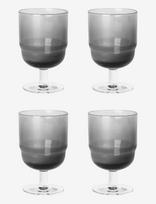 Broste Copenhagen - Red Wine Glass Nordic Bistrp - Raudonojo vyno taurės - Pilka