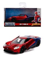 Jada Toys - Marvel Spider-Man 2017 Ford Gt 1:32 - Toy Cars & Vehicles - Raudona