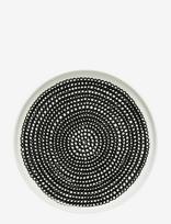 Marimekko Home - Siirtolapuutarha Plate - Vakarienės lėkštės - Juoda