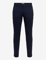ONLY & SONS - Onsmark Pant Stripe Gw 3727 - Klasikinės kelnės - Tamsiai mėlyna