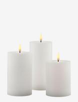 Sirius Home - Sille Exclusive 3 Pcs - LED žvakė - Balta