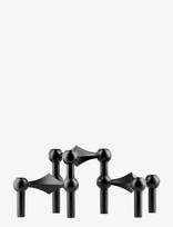 STOFF Nagel - Stoff Nagel Candle Holder, Set With 3 Pieces - Žvakidė - Sidabro