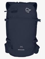 Norrøna - Femund Econyl70 20L Pack - Kuprinė - Tamsiai mėlyna
