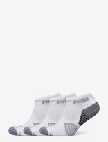 PUMA Golf - Puma Essential 1/4 Cut 3 Pair Pack - Futbolo kojinės iki kulkšnių - Marga / raštuota