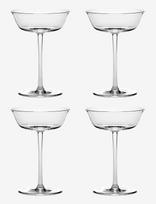 Serax - Champagne Coupe Grace Set/4 - Šampano taurės - Nude