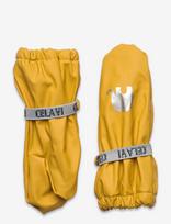 CeLaVi - Padded Pu-Mittens - Lietaus pirštinės - Geltona