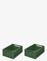 Liewood - Weston Storage Box M 2-Pack - Sandėliavimo dėžė - Žalia