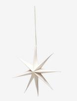 Broste Copenhagen - Star Ornament S - Kalėdiniai žaisliukai ir eglutės aksesuarai - Balta