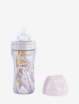 Twistshake - Twistshake Anti-Colic Stainless Steel 330Ml Marble Grey - Kūdikių buteliukas - Pilka