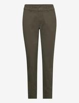 Kaffe - Kamette Pants - Aptemptos kelnės - Chaki spalva
