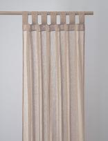 Compliments - Boho Curtain 140X260 Cm W/Loops - Ilgos užuolaidos - Smėlio
