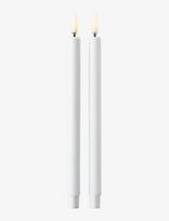 STOFF Nagel - Stoff Nagel Led Candles By Uyuni Lighting, Box With 2 Pieces - LED žvakė - Balta
