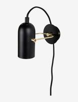 Globen Lighting - Wall Lamp Swan Mini - Sieninis šviestuvas - Juoda