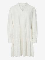 YAS - Yasholi Ls Dress S. Noos - Trumpa suknelė - Balta