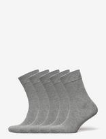 Frank Dandy - Bamboo Solid Crew Sock - Įprastos kojinės - Pilka