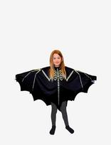 Joker - Poncho Skeleton Bat Kid Gid - Personažų kostiumas - Juoda