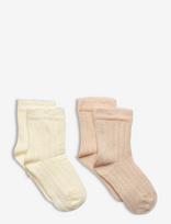 Minymo - Ankle Sock - Bamboo (2-Pack) - Kojinės - Rožinė