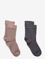 Minymo - Ankle Sock - Bamboo (2-Pack) - Kojinės - Smėlio