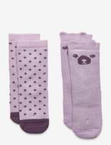 Minymo - Baby Sock (2-Pack) - Kūdikių kojinės - Marga / raštuota