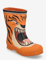 Viking - Jolly Print - Aukšti guminiai batai - Oranžinė