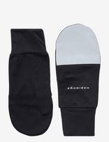 Röhnisch - Glow Running Mittens - Kumštinės pirštinės - Juoda