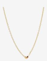 Drakenberg Sjölin - Loving Heart Drop Necklace Gold - Dailūs karoliai - Aukso