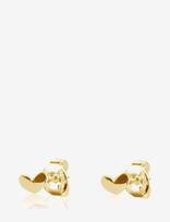 Drakenberg Sjölin - Loving Heart Drop Studs Gold - Auskarai - Aukso