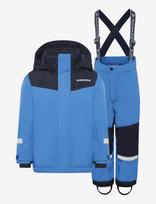 Didriksons - Skare Kids Set - Slidinėjimo kombinezonai ir komplektai - Mėlyna
