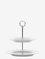 Lyngby Porcelæn - Rhombe Etagere Ø27 Cm Hvid - Torto lėkštės - Balta